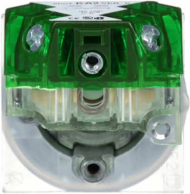 Harmony 9001K Push Button, 30mm Metal, Spring Return, 1NO, IP66