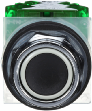 Harmony 9001K Push Button, 30mm Metal, Spring Return, 1NO, IP66