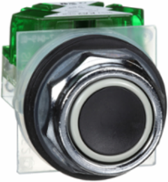 Harmony 9001K Push Button, 30mm Metal, Spring Return, 1NO, IP66