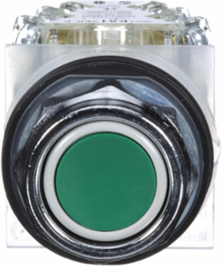 Harmony 9001K 30mm Green Metal Push Button, IP66, 1 C/O