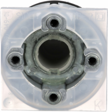 Harmony 9001K Red Metal Flush Push Button, 30mm, Spring Return