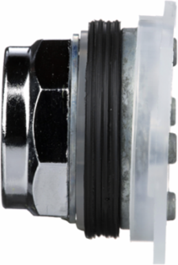 Harmony 9001K Red Metal Flush Push Button, 30mm, Spring Return