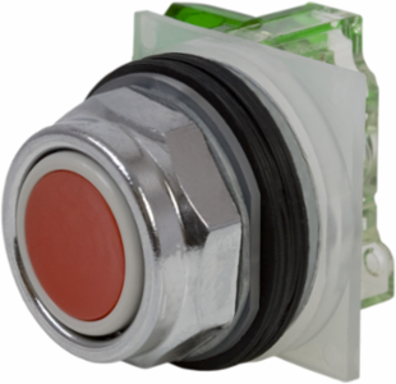Harmony 9001K Metal Push Button 30 mm Red Spring Return 1 NO
