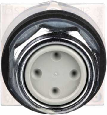 Harmony 9001K Metal Flush Push Button Head, 30mm, Spring Return, 7 Colors