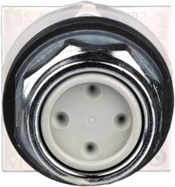 Harmony 9001K Metal Flush Push Button Head, 30mm, Spring Return, 7 Colors