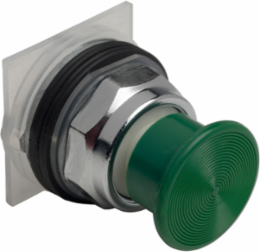 Harmony 9001K Green Mushroom Push-button Head 35mm, Spring Return, Metal