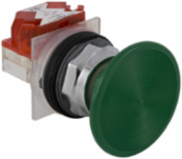 Harmony 9001K Green Mushroom Push Button Head 57mm, 30mm Mounting Diameter