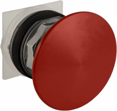 Harmony Push-Button Head 60 mm Metal Mushroom Red, 30 mm Spring Return