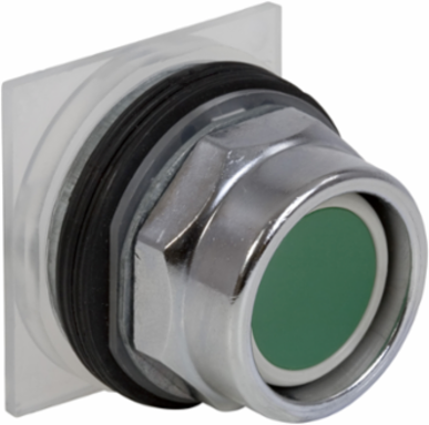 Harmony 9001K 30mm Metal Recessed Push-Button Green, 2 NO Contacts