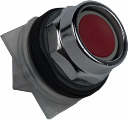 Harmony 9001K Recessed Red Push-Button Head, 30mm, Spring Return