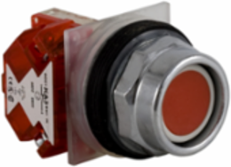 Harmony 9001K Recessed Red Push-Button 30mm, Spring Return, 1 NC