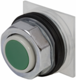 Harmony 9001K 30mm Green Push-button Head, Spring Return, Metal