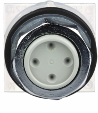Harmony 9001K Spring Return Push Button Head, 30mm, Metal, 7 Colors