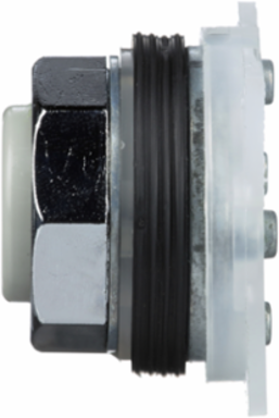 Harmony 9001K Spring Return Push Button Head, 30mm, Metal, 7 Colors