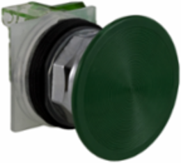 Harmony 9001K 57mm Green Mushroom Push-button Head, Spring Return, 30mm Mounting
