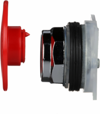 Harmony 9001K Red Mushroom Pushbutton Head 57mm, Spring Return, 30mm
