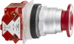 Harmony 9001K Red Mushroom Push-button 41mm, IP66, 3 Positions, Metal