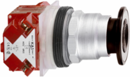 Push-Button Head, Harmony 9001K, 41mm Mushroom, Metal, 2-Position, IP66