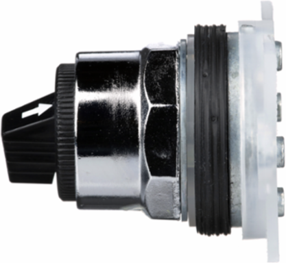 Harmony 9001K Selector Switch Head, 30 mm, Black, 2 Positions, Stay Put