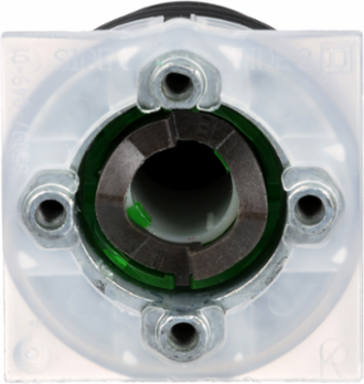 Harmony 9001K Selector Switch Head, 30 mm, Black, 2 Positions, Stay Put