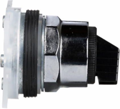 Harmony 9001K Selector Switch Head, 30 mm, Black, 2 Positions, Stay Put