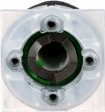 Harmony 9001K Selector Switch Head, 30 mm, Black, 2 Positions, Stay Put