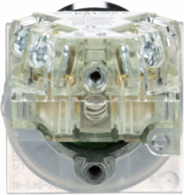 Selector Switch, Harmony 9001K, Metal, 30mm, 2 Positions, Black