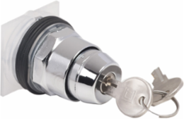 Harmony Key Selector Switch Head, 30 mm, Metal, Key E11, 2 Positions