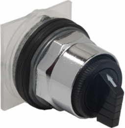 Harmony Selector Switch, 30mm, 3 Positions, Metal, 600V AC, 10A