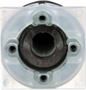 Harmony 9001K Selector Switch Head, 30mm, 3 Positions, Metal, Black