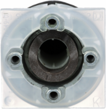 Harmony 9001K Selector Switch Head, 30mm, 3 Positions, Metal, Black
