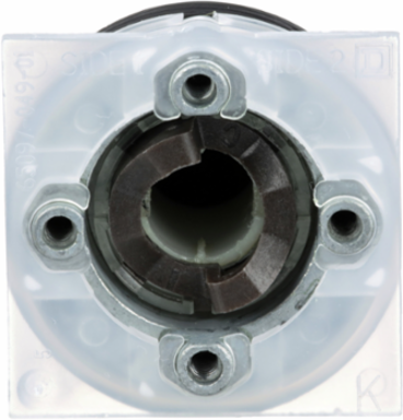 Selector Switch Head, 30mm, Black Metal, 3 Positions, Stay Put