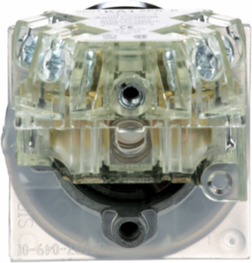 Selector Switch, 30mm, Metal, Black, 3 Positions, IP66