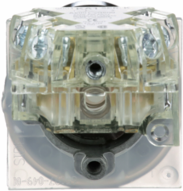 Selector Switch, 30mm, Metal, Black, 3 Positions, IP66