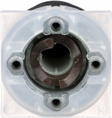 Harmony 30mm Selector Switch Head, 3 Positions, Metal, Black, Stay Put
