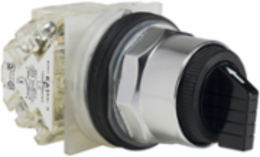 Selector Switch, Harmony 9001K, 30mm, 3 Positions, Metal Bezel