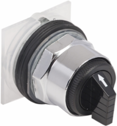 Selector Switch Head, Harmony 9001K, 30 mm, 3 Positions, Metal, Black