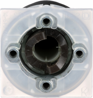 Harmony Selector Switch Head, 30mm, 3 Positions, Metal Bezel, Black