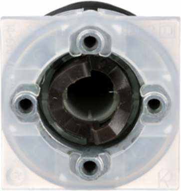 Harmony Selector Switch Head, 30mm, 3 Positions, Metal Bezel, Black
