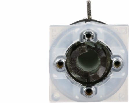 Harmony Key Selector Switch Head, Metal, 30mm, Key E10, 3 Positions, IP66