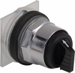 Harmony 9001K Selector Switch Head, 30 mm, 3 Positions, Spring Return