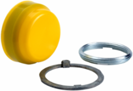 Dust Boot for 30 mm Non Illuminated Push-Buttons, Yellow, Silicone Rubber