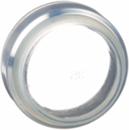 Clear Dust Boot for 30mm Non-Illuminated Push Buttons, Silicone Rubber