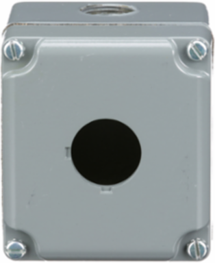 Harmony Empty Enclosure Control Station, Aluminium, 1 Cut-Out, 30mm