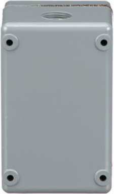 Harmony 9001K Empty Enclosure Control Station, Aluminium, 2 Cut-Outs, 30mm