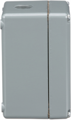 Harmony 9001K Empty Enclosure Control Station, Aluminium, 2 Cut-Outs, 30mm