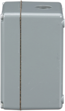 Harmony 9001K Empty Enclosure Control Station, Aluminium, 2 Cut-Outs, 30mm