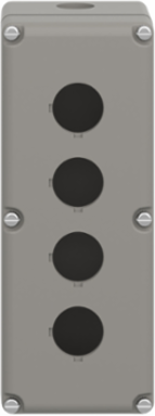 Harmony 9001K Aluminium Control Station, 4 Cut-Outs, 30mm
