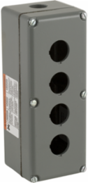 Harmony 9001K Aluminium Control Station, 4 Cut-Outs, 30mm