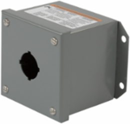 Harmony 9001K Empty Enclosure Control Station with 1 Cut-Out, NEMA 3/13
